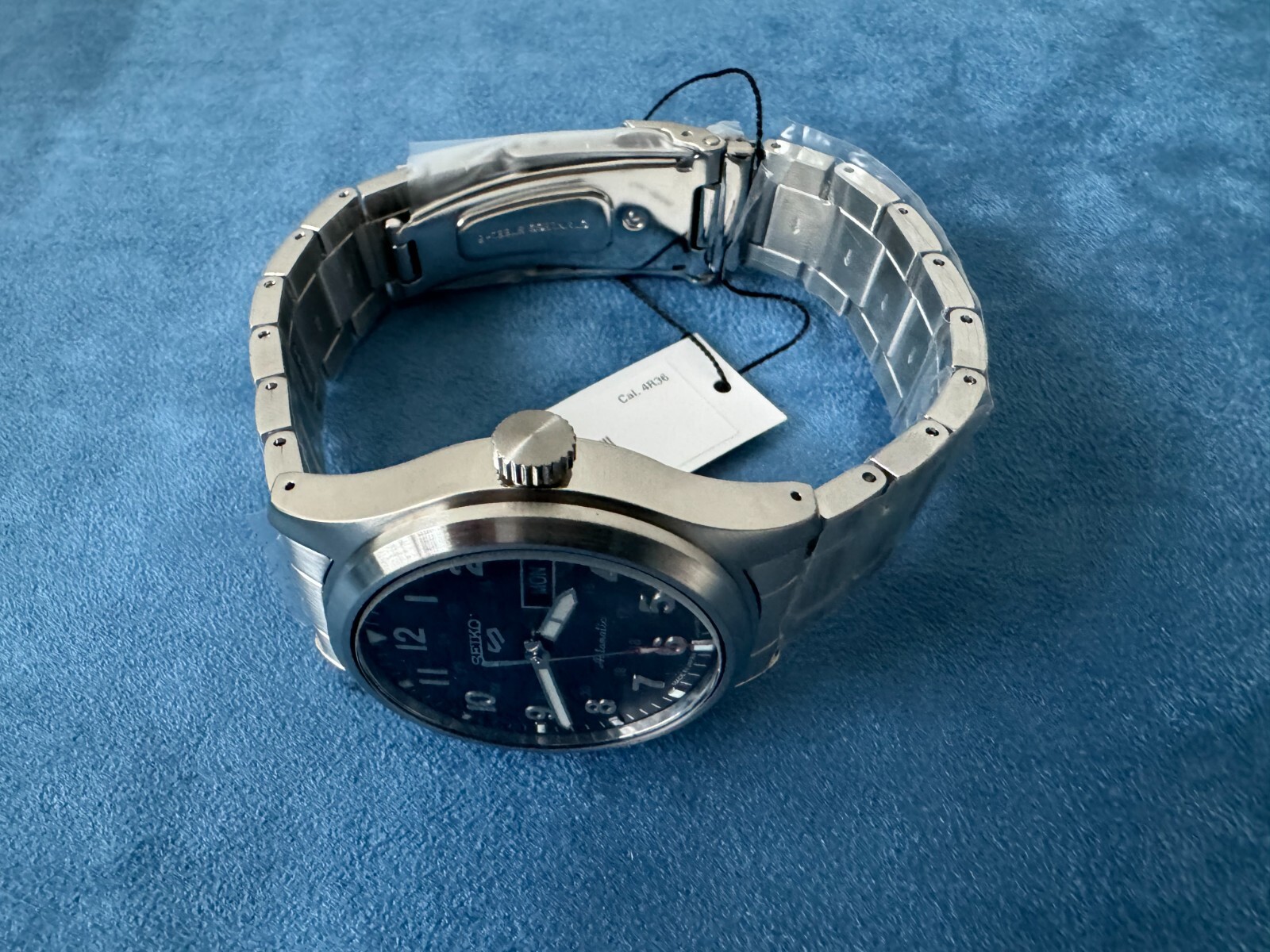 Pre-owned Seiko 5 Sports Collection Stainless Steel Watch For Men Srpg29