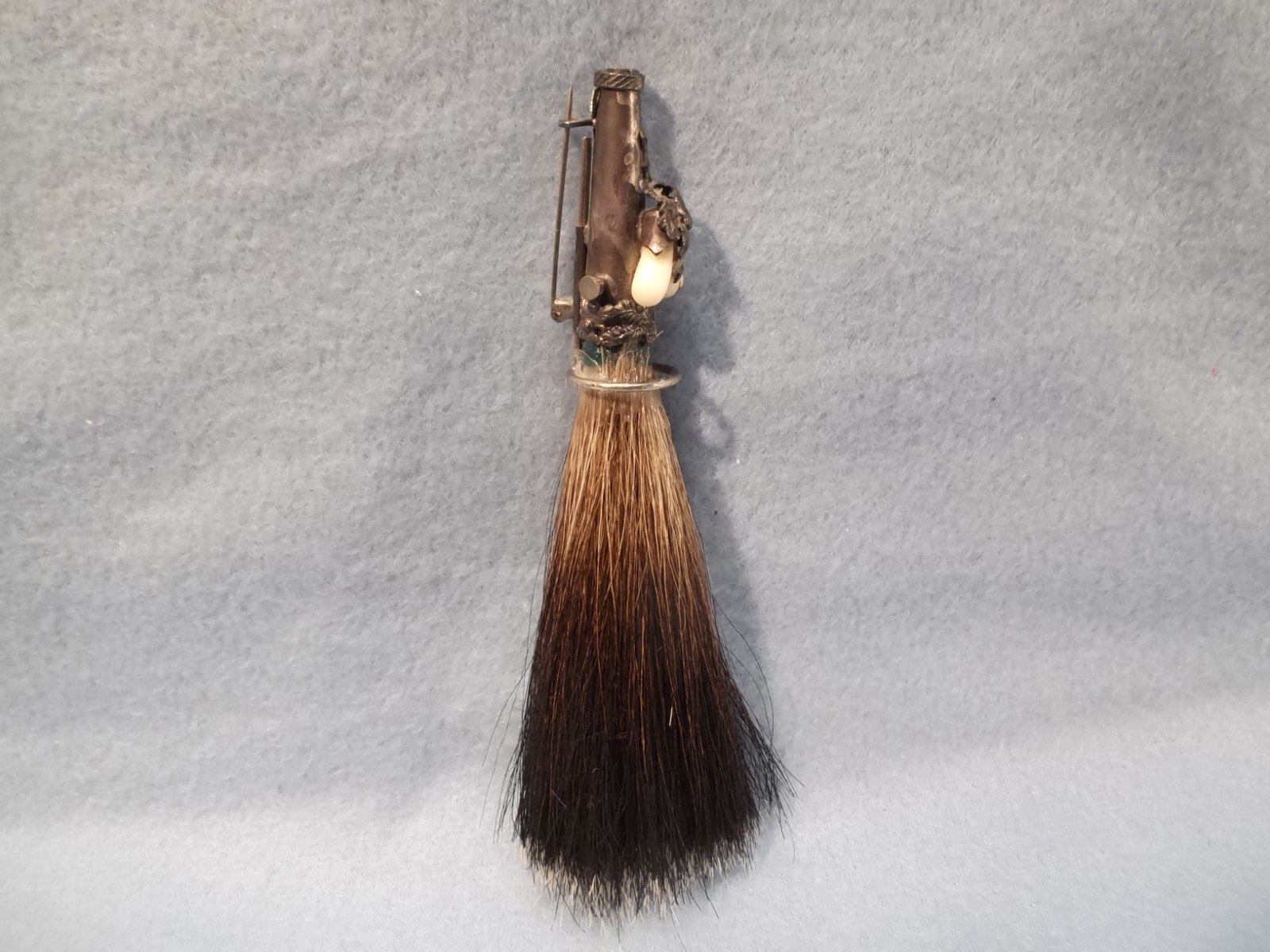 Vintage Kilt Pin Brush-German Silver