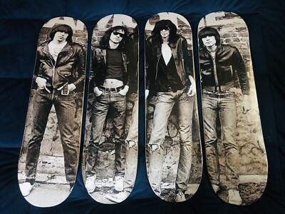 RAMONES - SKATEBOARD DECK - LOT OF 4 COLLECTION RARE!