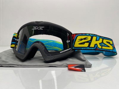 EKS Brand Goggle XGROM Youth - Matte Black - Clear Lens - 067-30110