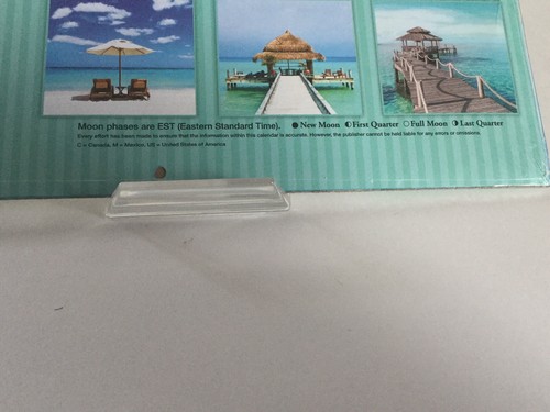 Tropical Beaches 2019 Calendar 16 Month Wall Hanging 12 X 11 Inch Beach Scenes