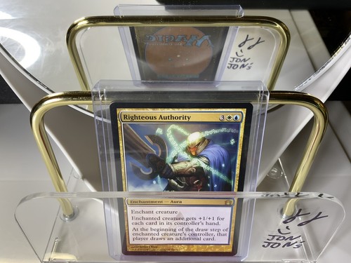Righteous Authority 1x FOIL RTR MTG Return to Ravnica Rare MINT white blue Righteous Authority 1x FOIL RTR MTG Return to Ravnica Rare MINT white blue