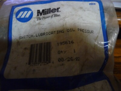 Miller 195616 Switch Lubricating Oil Pressure Perkins