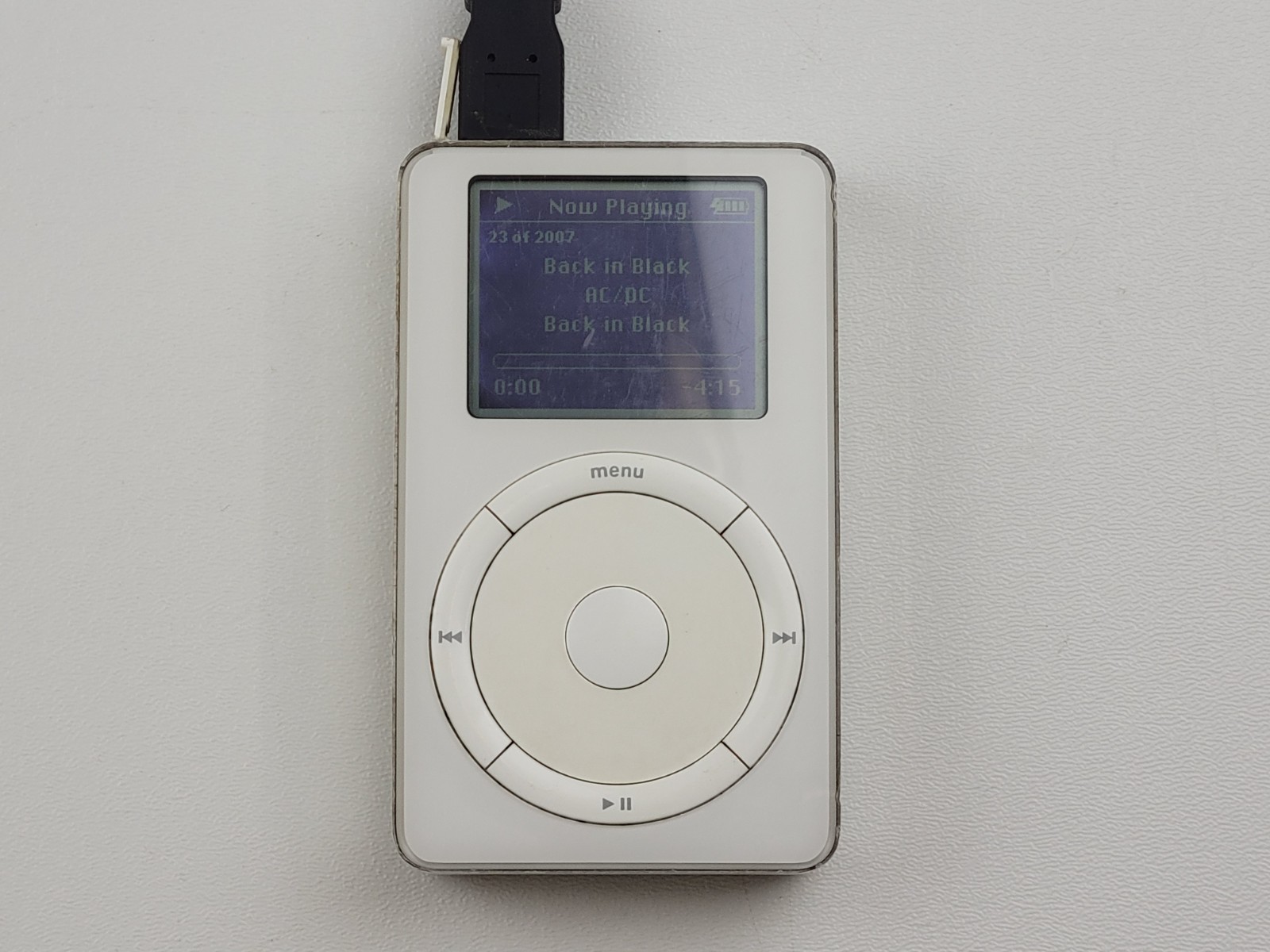 【ジャンク】iPod A1019 Touch Wheel 20GB 動作未確認 Apple iPod Classic 2nd Generation Gen. Touch Wheel (A1019