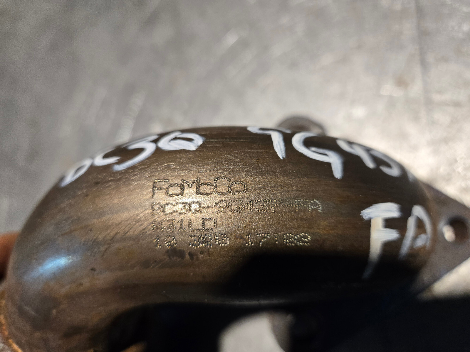 Ford part # BC3Q-9G437-FA - Exhaust Pipe - Picture 2 of 5