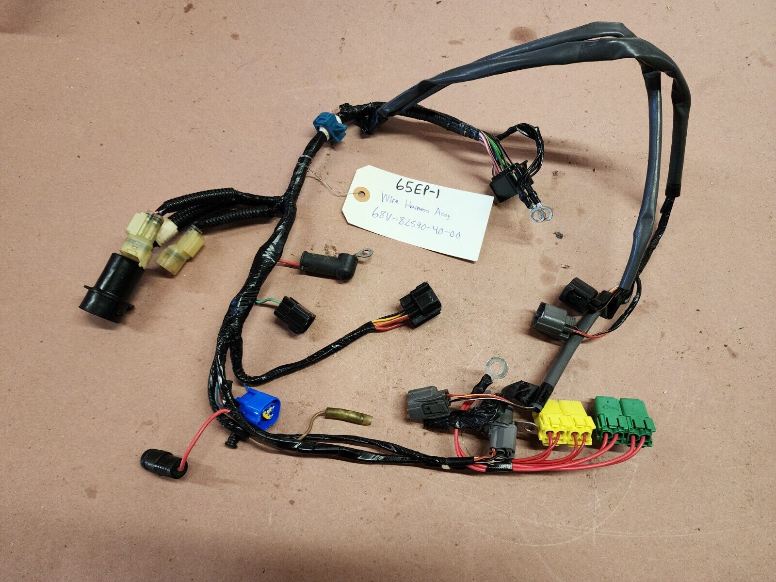 YAMAHA WIRE HARNESS ASSY, 68V-82590-40-00, F115 FOUR STROKE YAMAHA WIRE HARNESS ASSY, 68V-82590-40-00, F115 FOUR STROKE