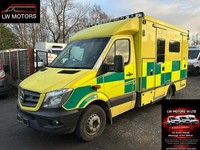 MERCEDES BENZ SPRINTER 519 CDI DIRECT EX AMBULANCE SERIVICS 2016 66 REG EURO 6
