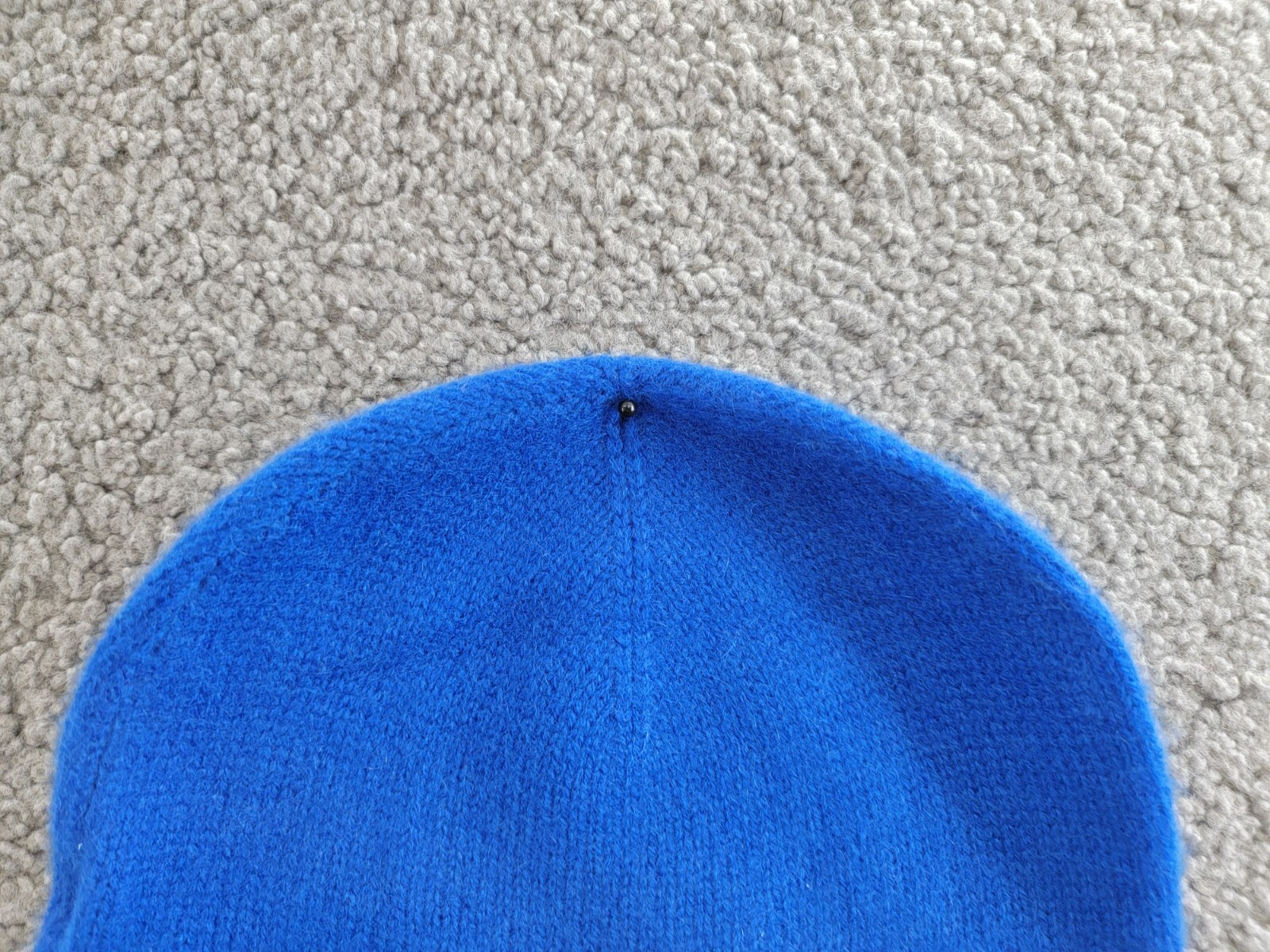 Charter Club 100% Cashmere Cuffed Beanie Women's One Size Bright Marine - Picture 3 of 13
