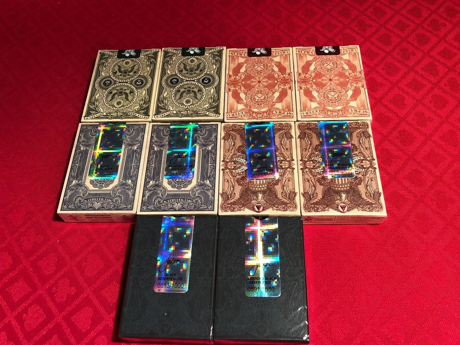 Federal 52 Ten Deck Set of Playing Cards by Kings Wild Project