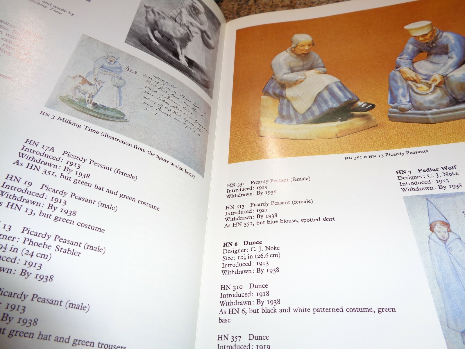 ROYAL DOULTON FIGURES PRODUCED AT BURSLEM BY DESMOND EYLES & RICHARD DENNIS HC/D