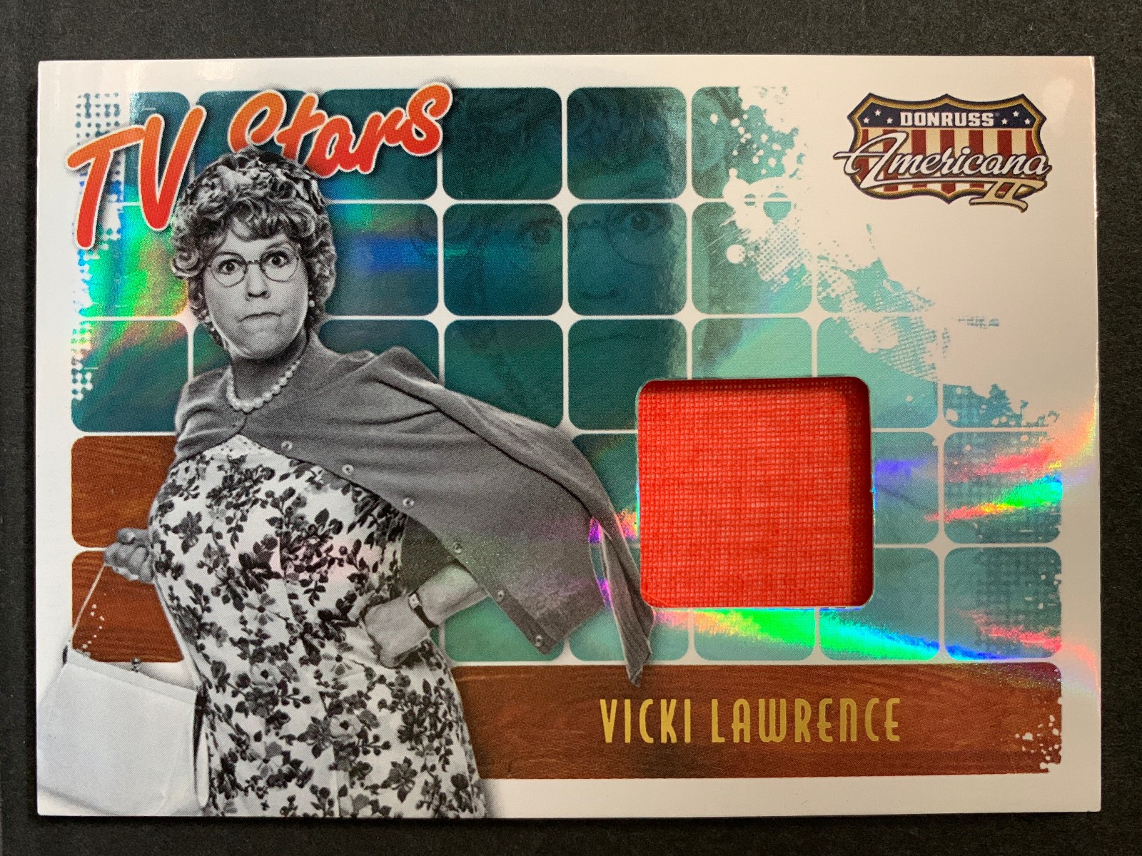 2008 Donruss Americana TV Stars Vicki Lawrence /500 Worn Relic