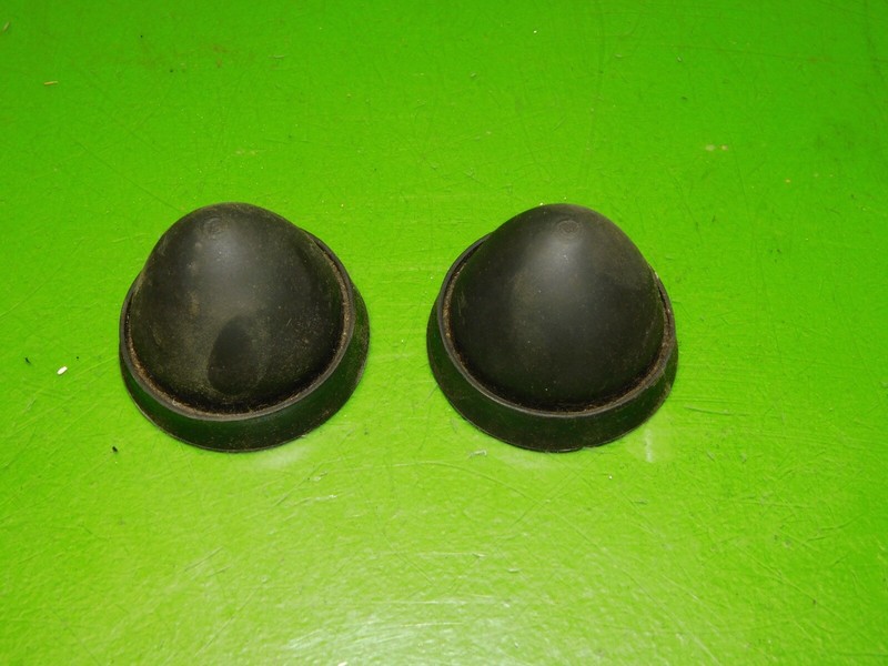 84-87 Civic CRX Si OEM rear back strut shock tower covers caps left right SET