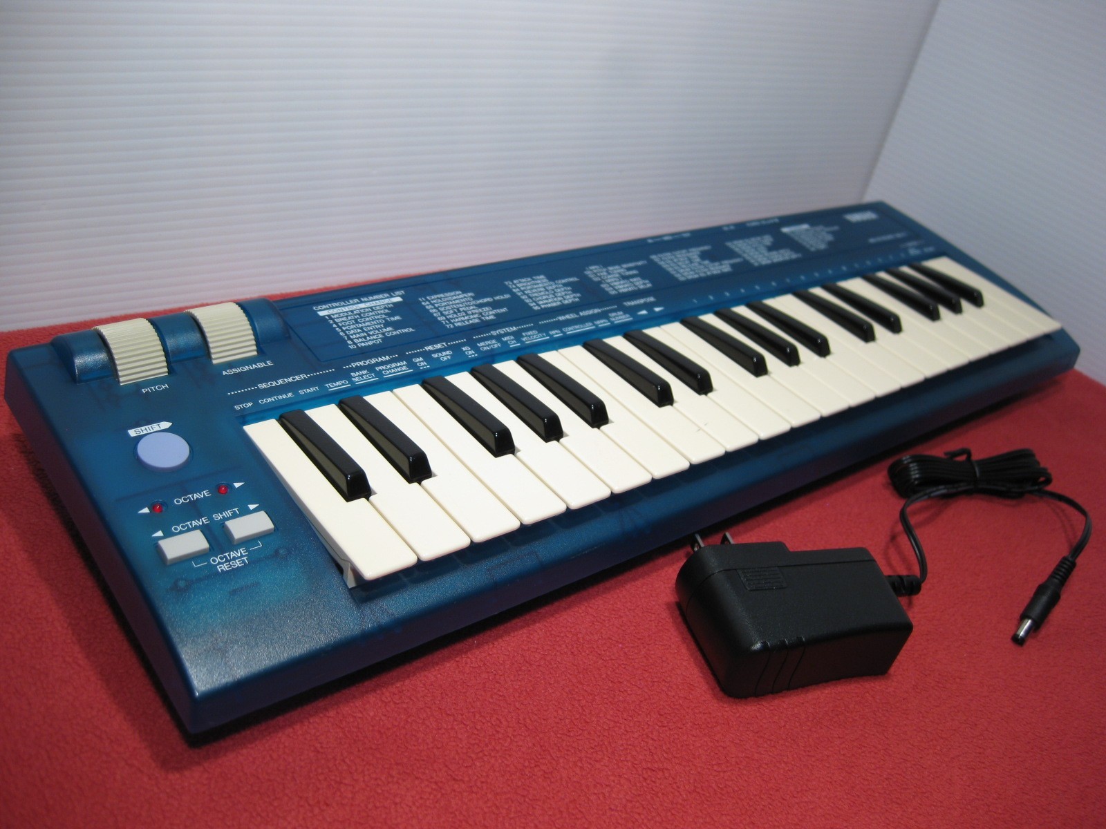 Yamaha CBX-K1B Blue 37 keys MIDI Keyboard Made In Japan w