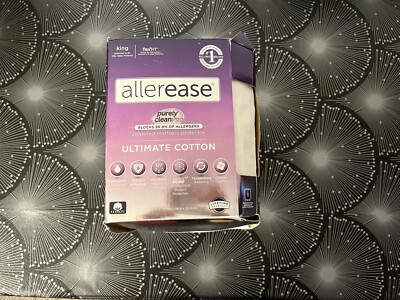 Ultimate Mattress Protector AllerEase Zippered Mattress Protector Cotton KING
