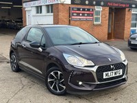 2017 DS Automobiles DS 3 1.6 BlueHDi Elegance Euro 6 (s/s) 3dr HATCHBACK Diesel 