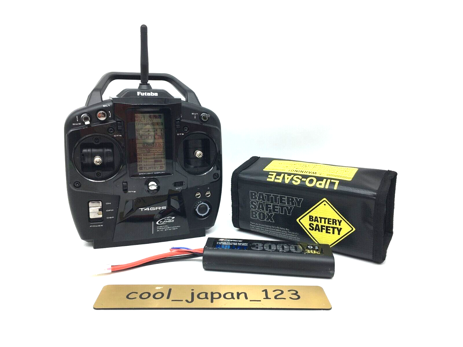 Futaba 4grs 4ch Stick Radio T4grs 2.4ghz T-fhss Telemetry