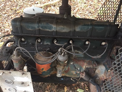 Waukesha Gasoline Military engine 6 Cylinder Model 190GL-24 Sz 3 3/4x4 RPM 2200