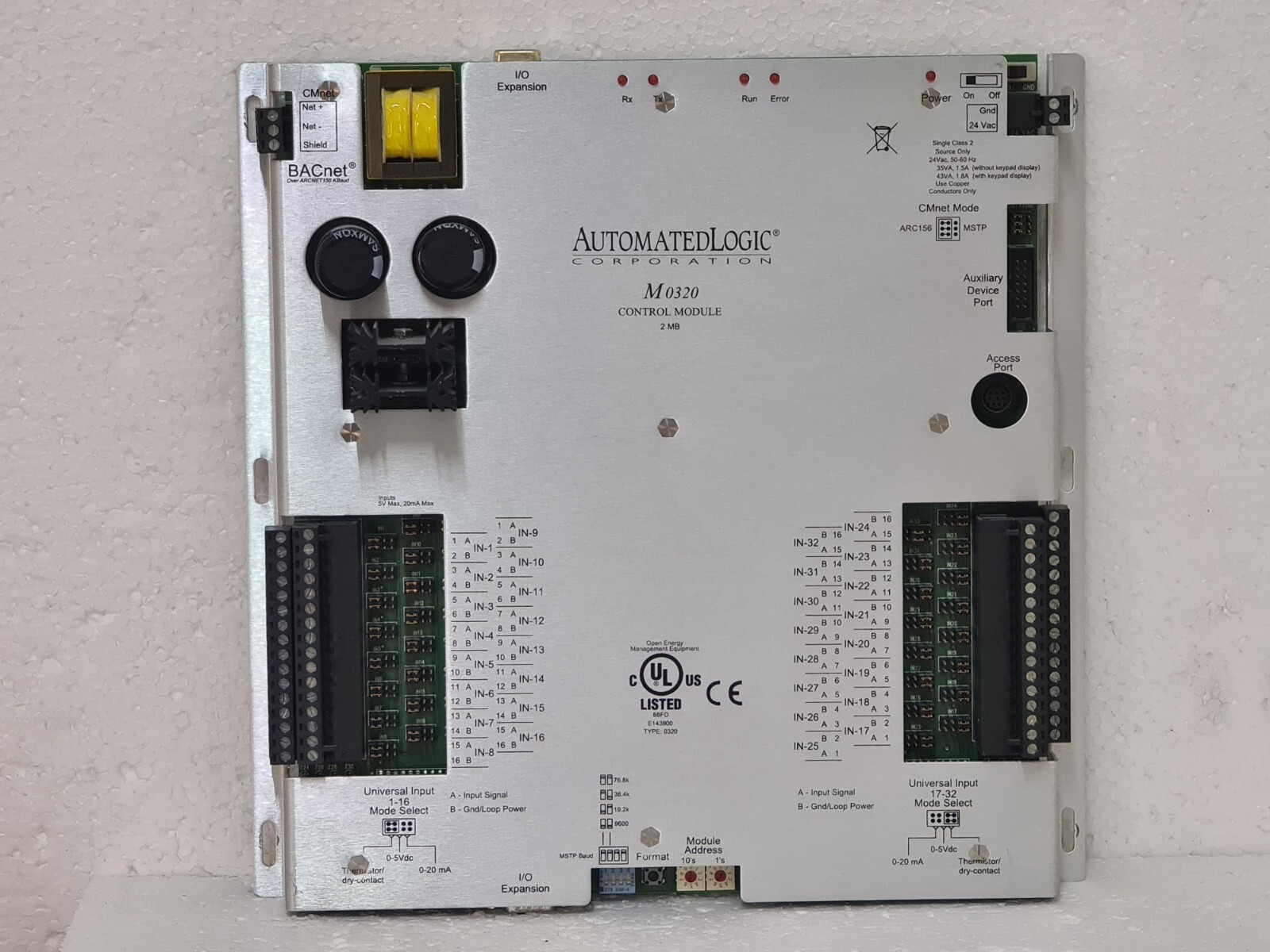 AUTOMATED LOGIC M0320 Control Module | eBay