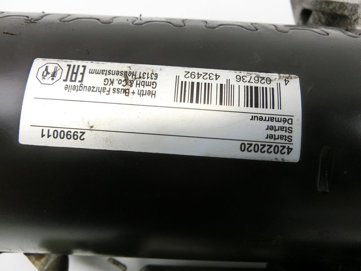 BMW F31 318d 12-15 2,0d 105KW Anlasser Starter BMW F31 318d 12-15 28.02.2014 8571905 12418571905 42022020 gebraucht Bild 6