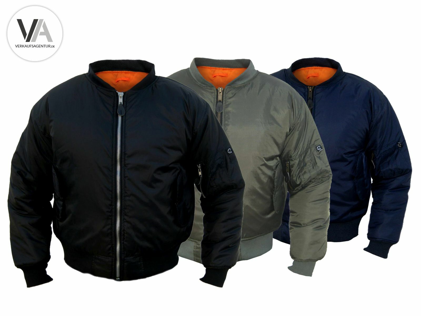GangStar MA-1 Bomberjacke/Fliegerjacken/PES Pilotenjacke/Wendejacke US Air Force