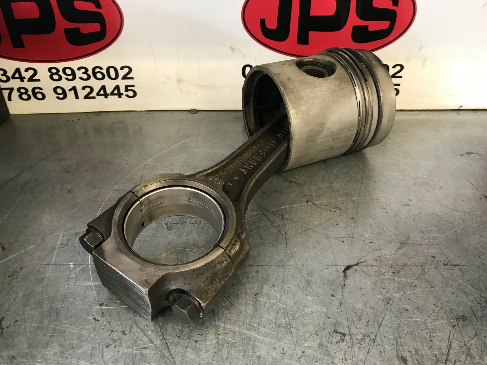 マルサン　キングジョー450 Platinum Mechanism Ver. Piston with con rod.Ford 4D/90SJ/14 diesel Boss
