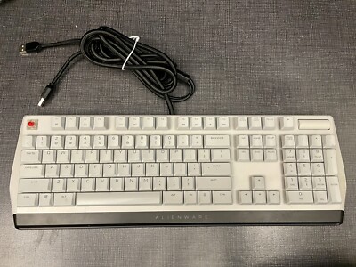 Alienware AW510K Mechanical Gaming Wired Keyboard RGB MX Cherry Lunar Light