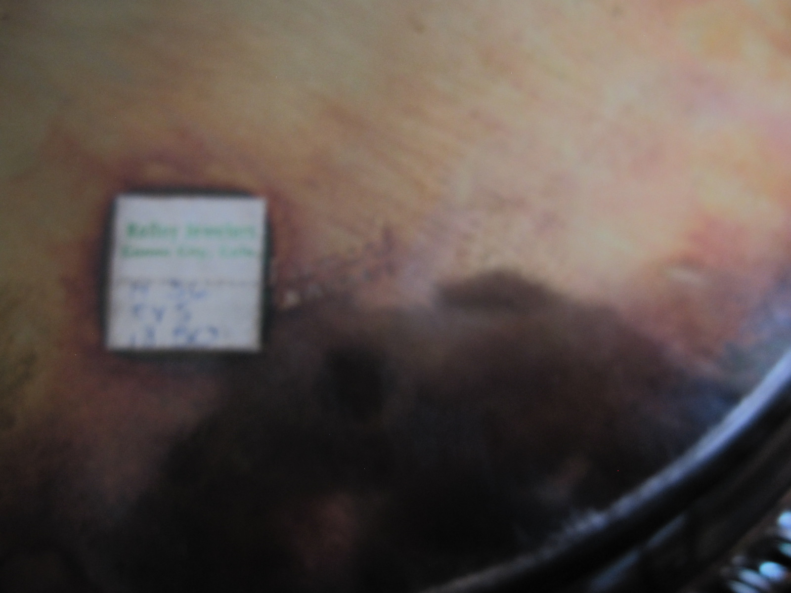 Vintage Leonard Silverplate Etched Serving Tray 12 1/4