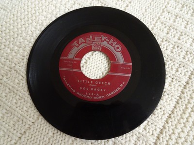 DOC BAGBY   LITTLE GEECH/BILLY'S BOUNCE  TALLEY-HO 104  CAMDEN, NEW JERSEY