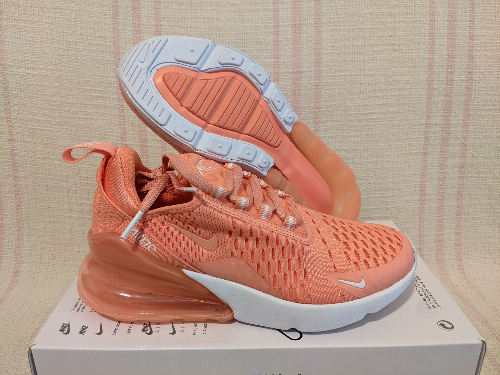air max 270 peach