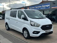 2022 Ford Transit Custom 2.0 300 EcoBlue Limited Crew Van L2 H1 Euro 6 (s/s) 5dr