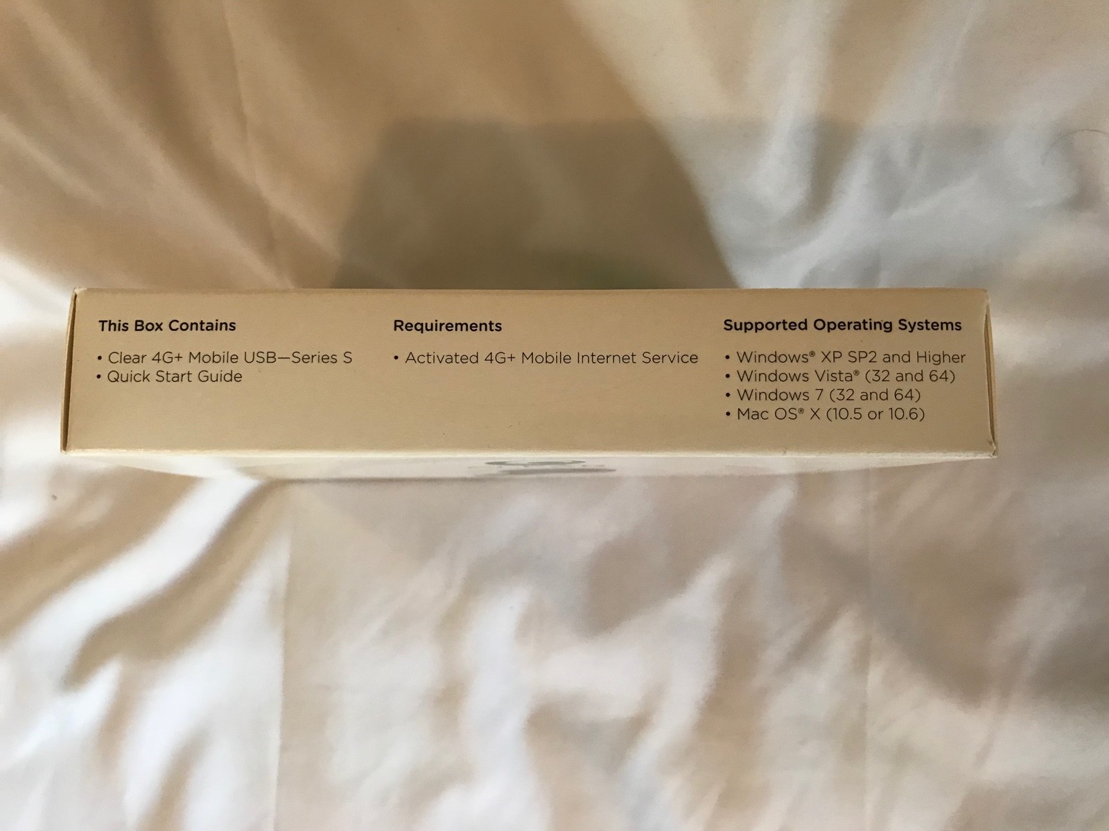 Clear 4G+ Mobile USB: Series S (PLCW250U34)