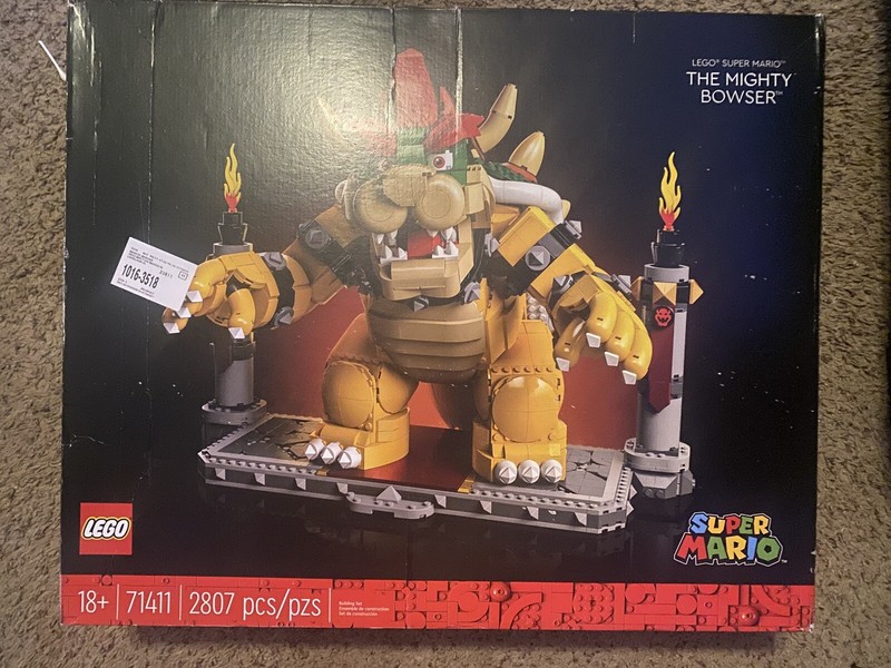 LEGO SUPER MARIO: The Mighty Bowser (71411) Free Shipping