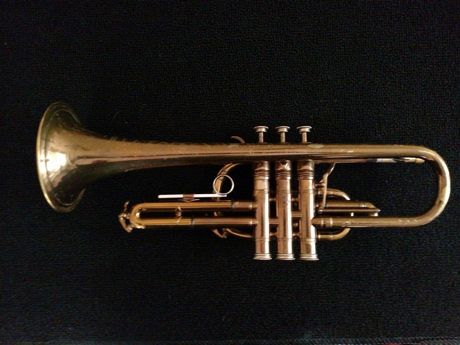 Early Vintage Selmer Paris K Modified Professional Cornet with Original Case