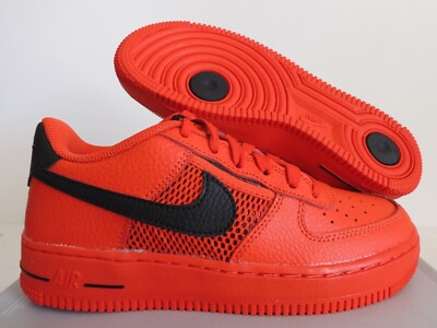 NIKE AIR FORCE 1 LV8 (GS) HABANERO RED 