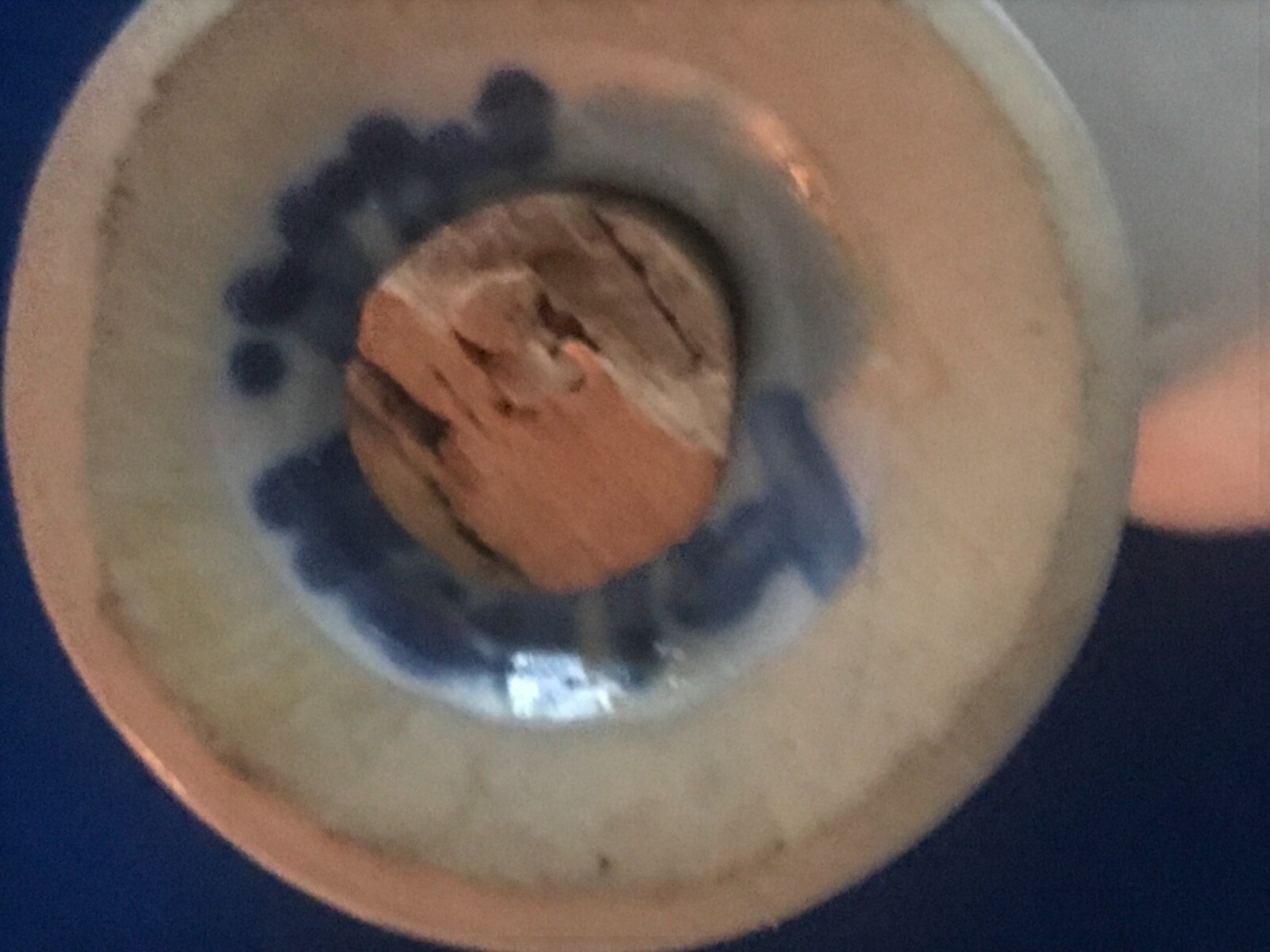 M.A. HADLEY Pottery Blueberries and basket salt and pepper shakers vintage.