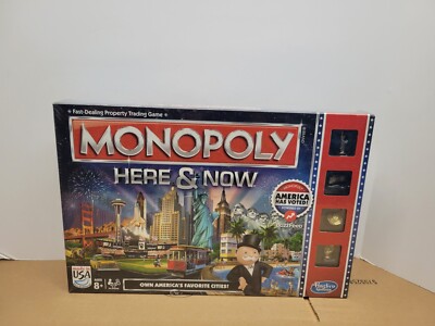 Monopoly Here & Now - US Edition - Board Game