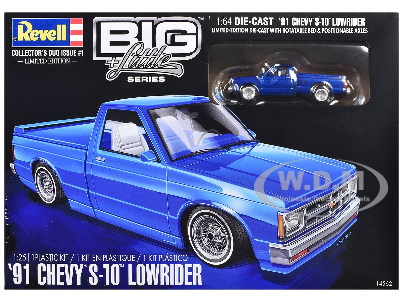 LEVEL 4 MODEL KIT 1991 CHEVROLET S-10 LOWRIDER PICKUP 1/25