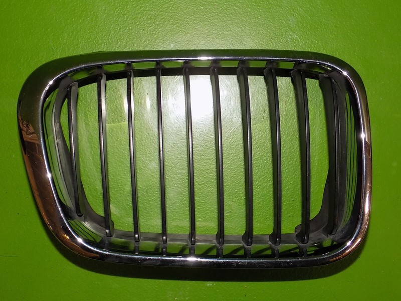 00-05 BMW 325i E46 OEM passenger right front hood grille panel insert