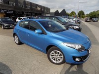 2013 (13) RENAULT MEGANE 1.6i 16v DYNAMIQUE TOM TOM Blue Petrol Low Mileage FSH