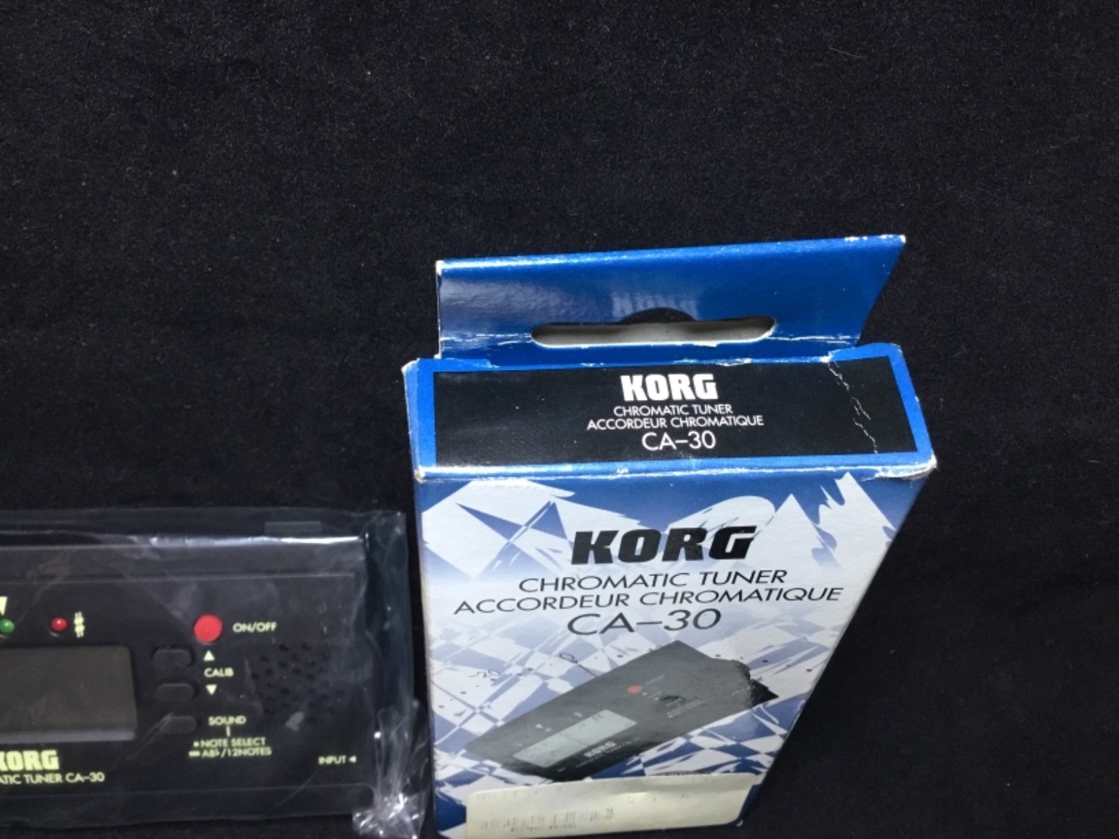 Vintage Kong Chromatic Tuner CA-30 COMPLETE IN BOX w/MANUAL