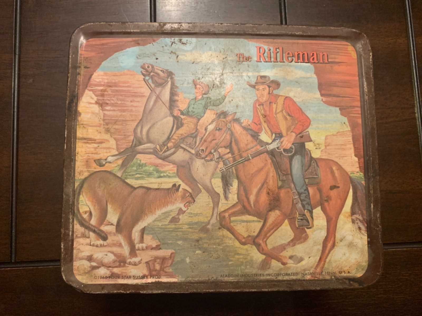 the rifleman lunchbox