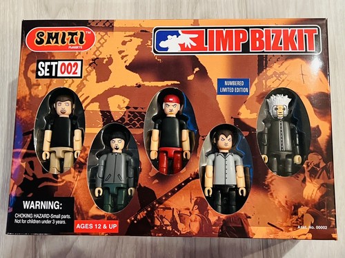 KORN & LIMP BIZKIT フィギュア Original Smiti Limp Bizkit set, sealed in box from 2001