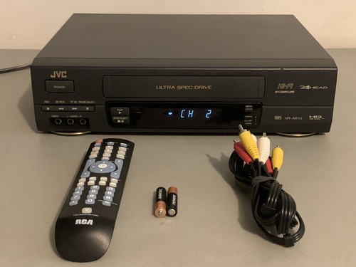 Recorder 4 Head Hi-fi Stereo + Remote + Cables Tested Works