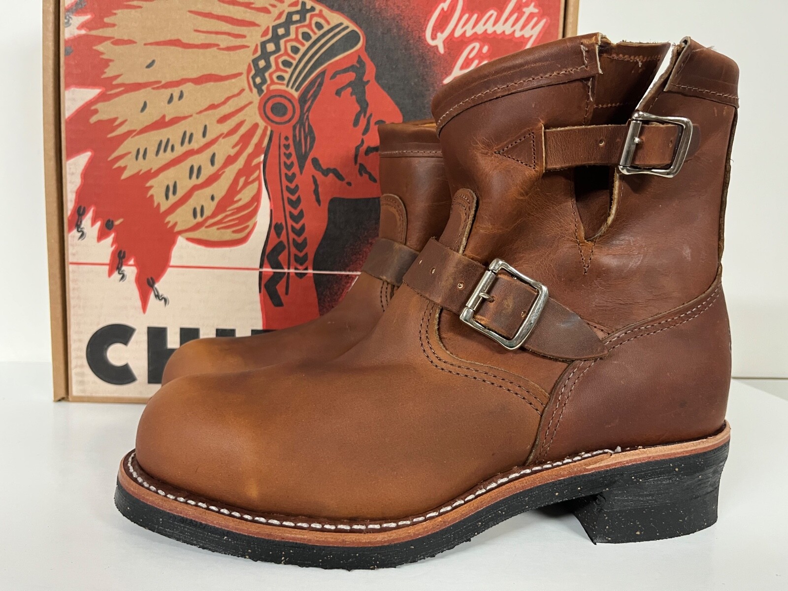 【美品】chippewa ENGINEER ブーツ 1901M12 楽天市場】【CHIPPEWA】 チペワ 7 STEEL TOE ENGINEER 7