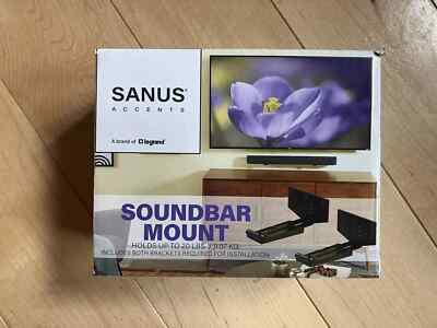 Sanus Extendable Soundbar Mount for Sonos Arc Adjustable Universal Compatibility