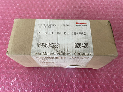 Rexroth Indramat R911170752, Eingabeklemme R-IB IL 24 DI 16-PAC, OVP