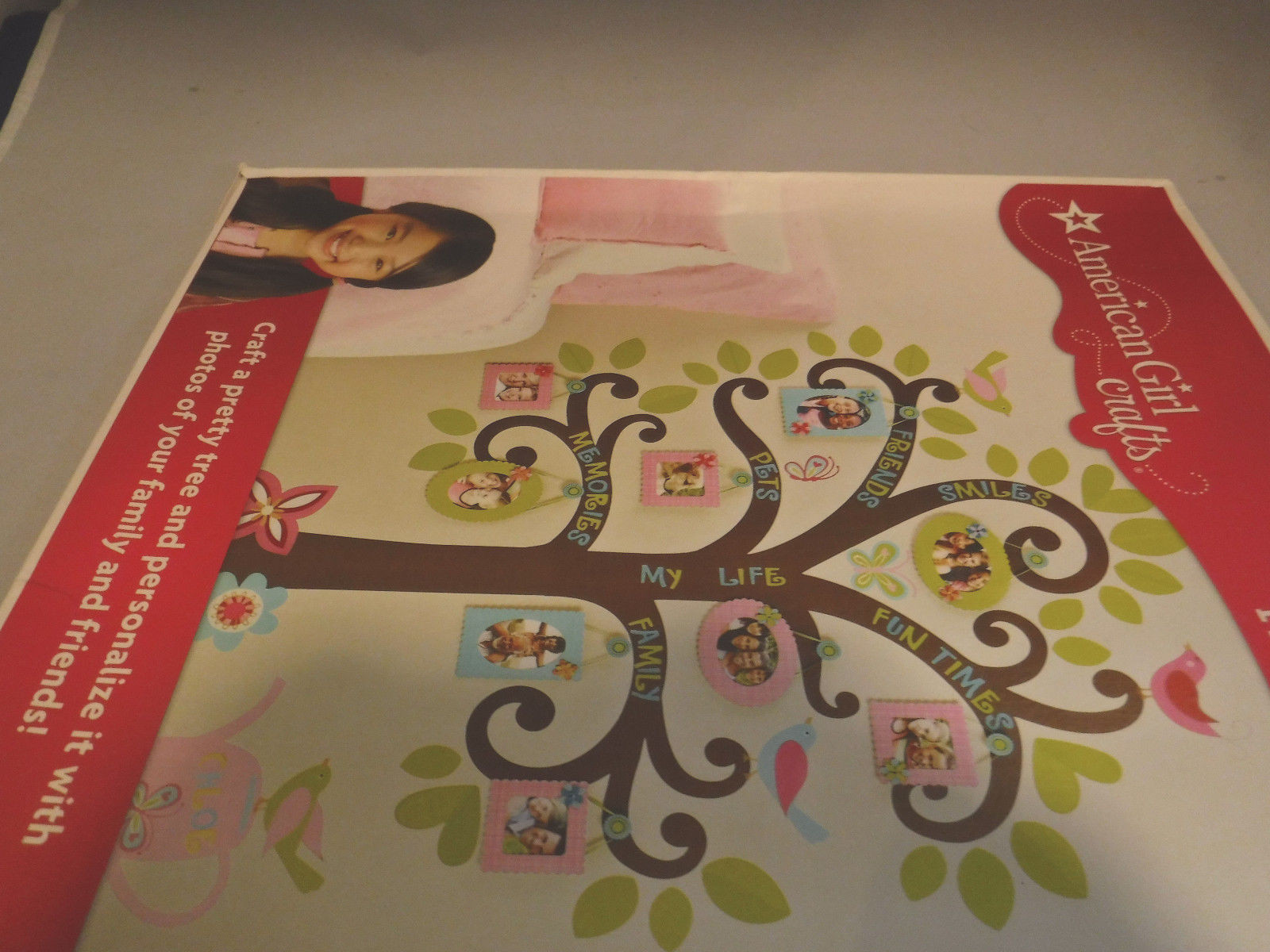 American Girl Crafts Friends and Family Picture Tree Craft Kit Family Tree