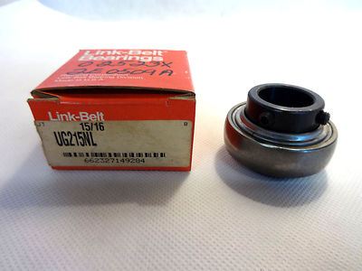 NEW IN BOX LINK-BELT UG215NL BALL BEARING INSERT SIZE 15/16''