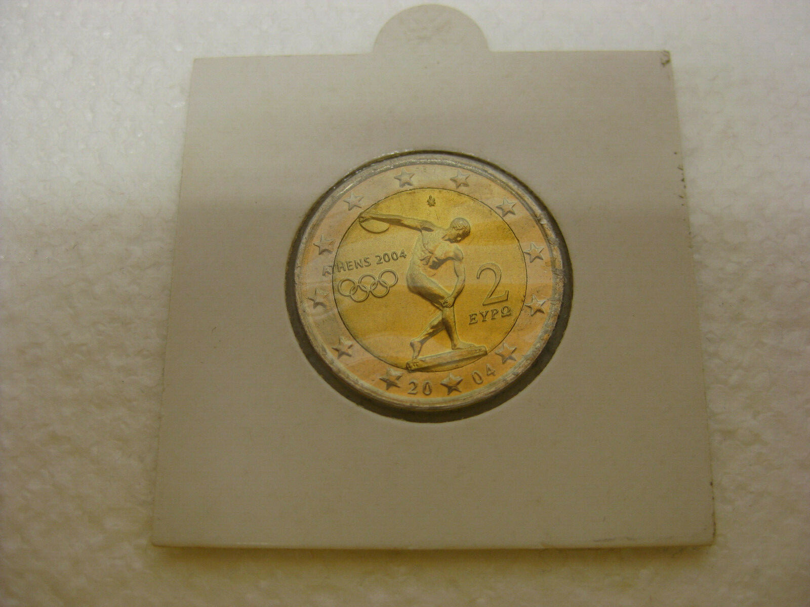 2 Euro Gedenkmünze Griechenland 2004 Olypiade Athen