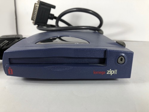 Iomega External Parallel Port Zip Drive 250 With Parallel Cable and Power Supply